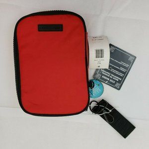NWT Red Apple Pencil Case Steve Madden Zippered